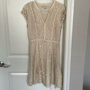 LC Lauren Conrad lace cream dress